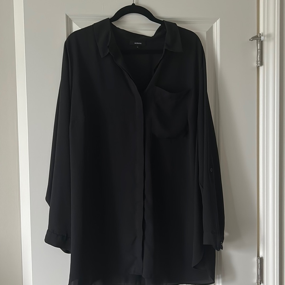 [3 for $18] Alfani Button-Up Blouse [3X]